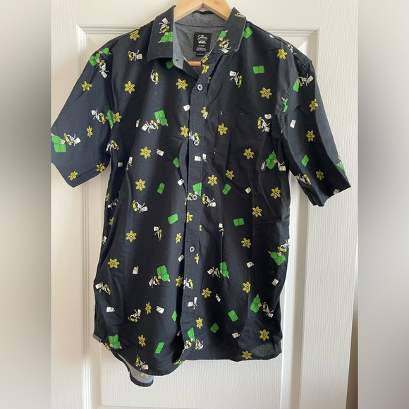VANS Irish Youth XL Button Down Shirt - Picture 1 of 3